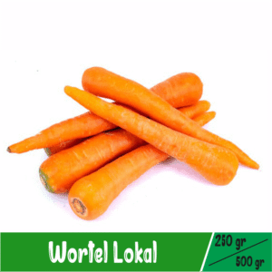Wortel Lokal 500gr